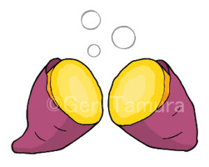 ストックイラスト さつまいも やきいも Illustrations Of Sweet Potatoes ゲンさんの画帳 ストックイラスト さつまいも やきいも Illustrations Of Sweet Potatoes ゲンさんの画帳